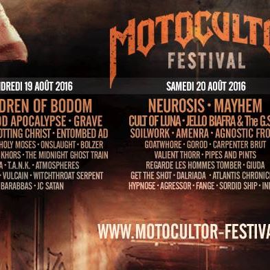 Hello Motocultor festival fin août en Bretagne !!!