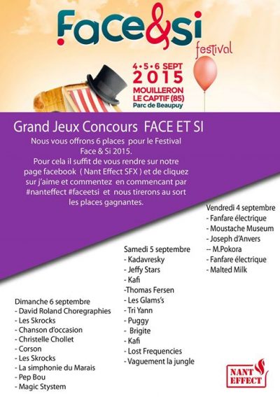 >> GRAND JEUX CONCOURS FACE ET SI / NANT’EFFECT